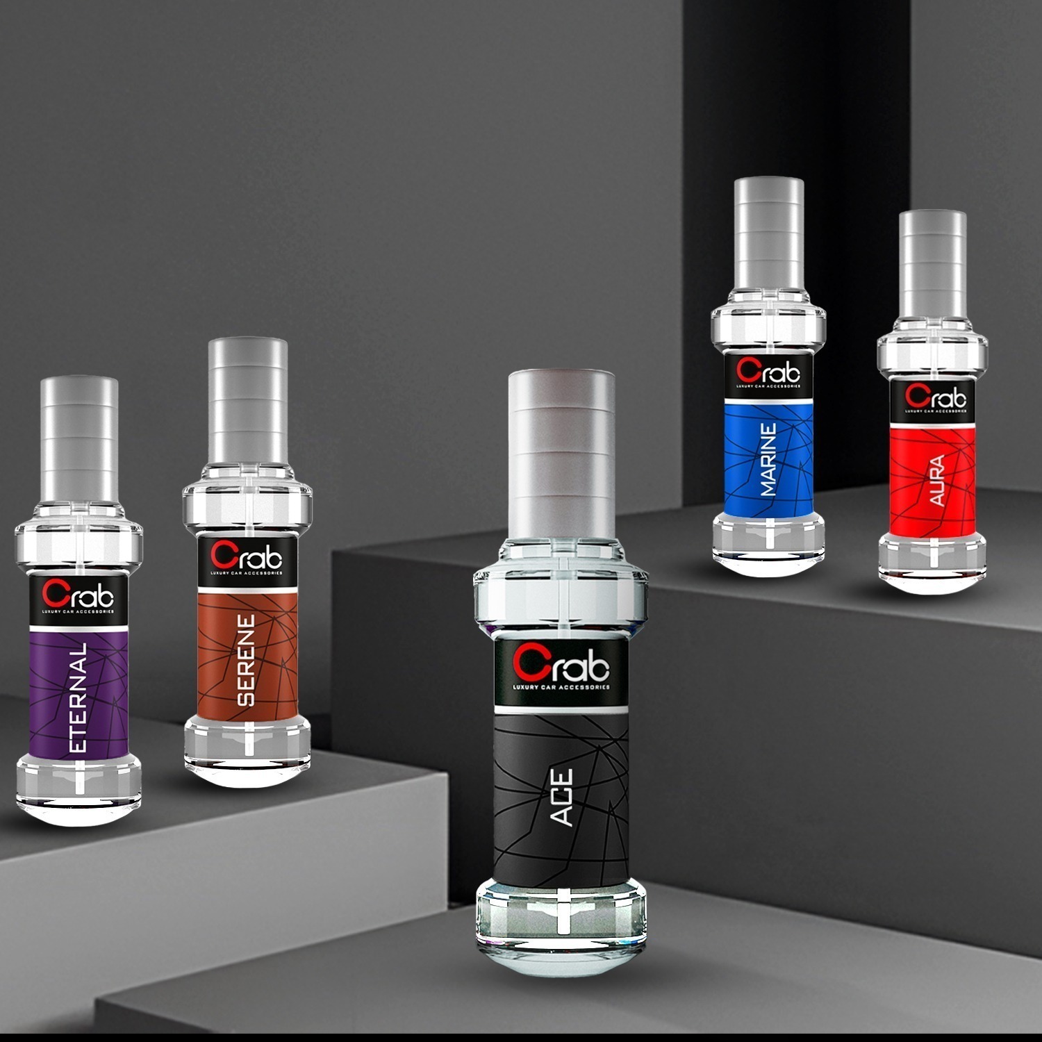 Crab Premium Car Perfume Spray | Serene Fragrance | Long Lasting Air Freshener for Car, Home & Office | Luxurious & Refreshing Aroma | Compact Design | Easy to Use | Elevate Your Space - Image 6