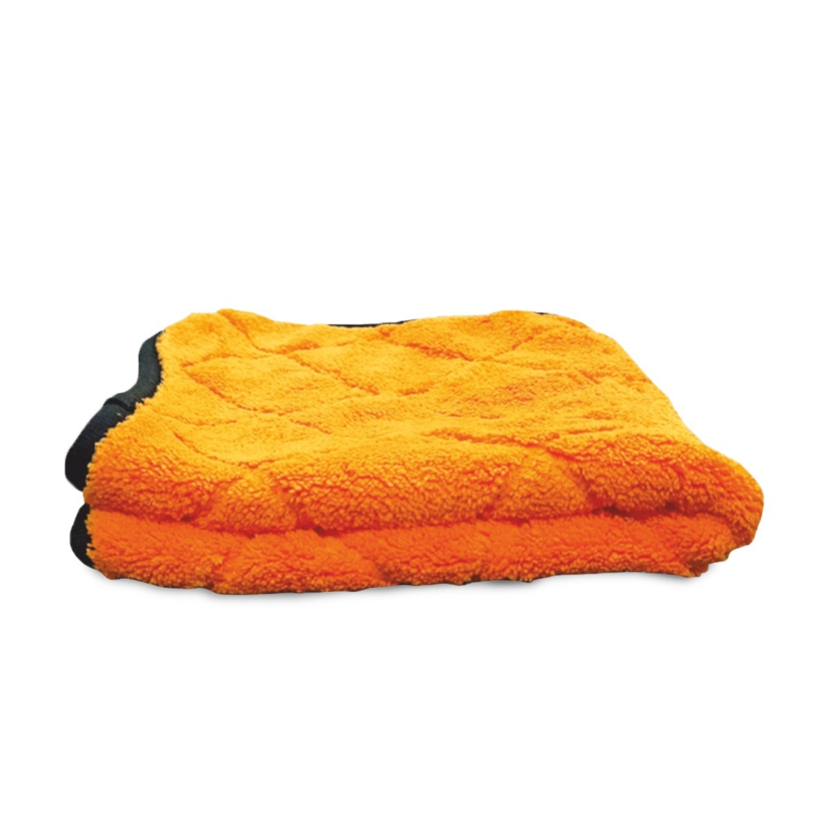 Crab Coral Microfiber Towel 16″x18″, 840 GSM, Dual-Sided, Scratch-Free, Streak-Free Detailing