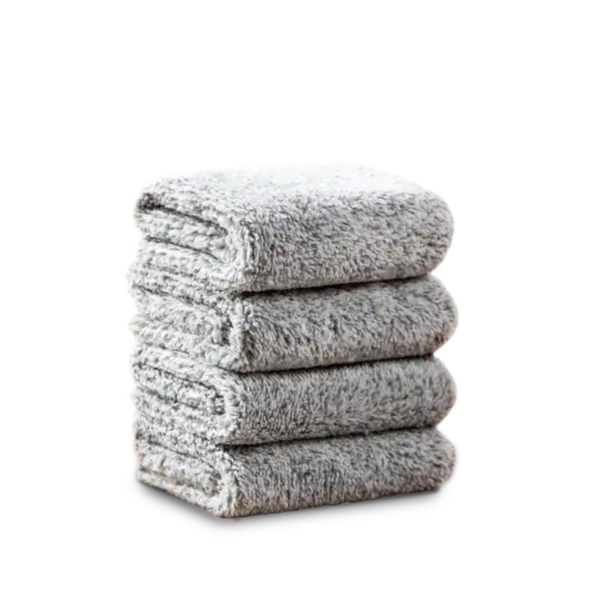 Crab Bamboo Fiber Towel 40x40cm, 430 GSM, Ultra-Soft, Highly Absorbent & Eco-Friendly Cleaning Cloth