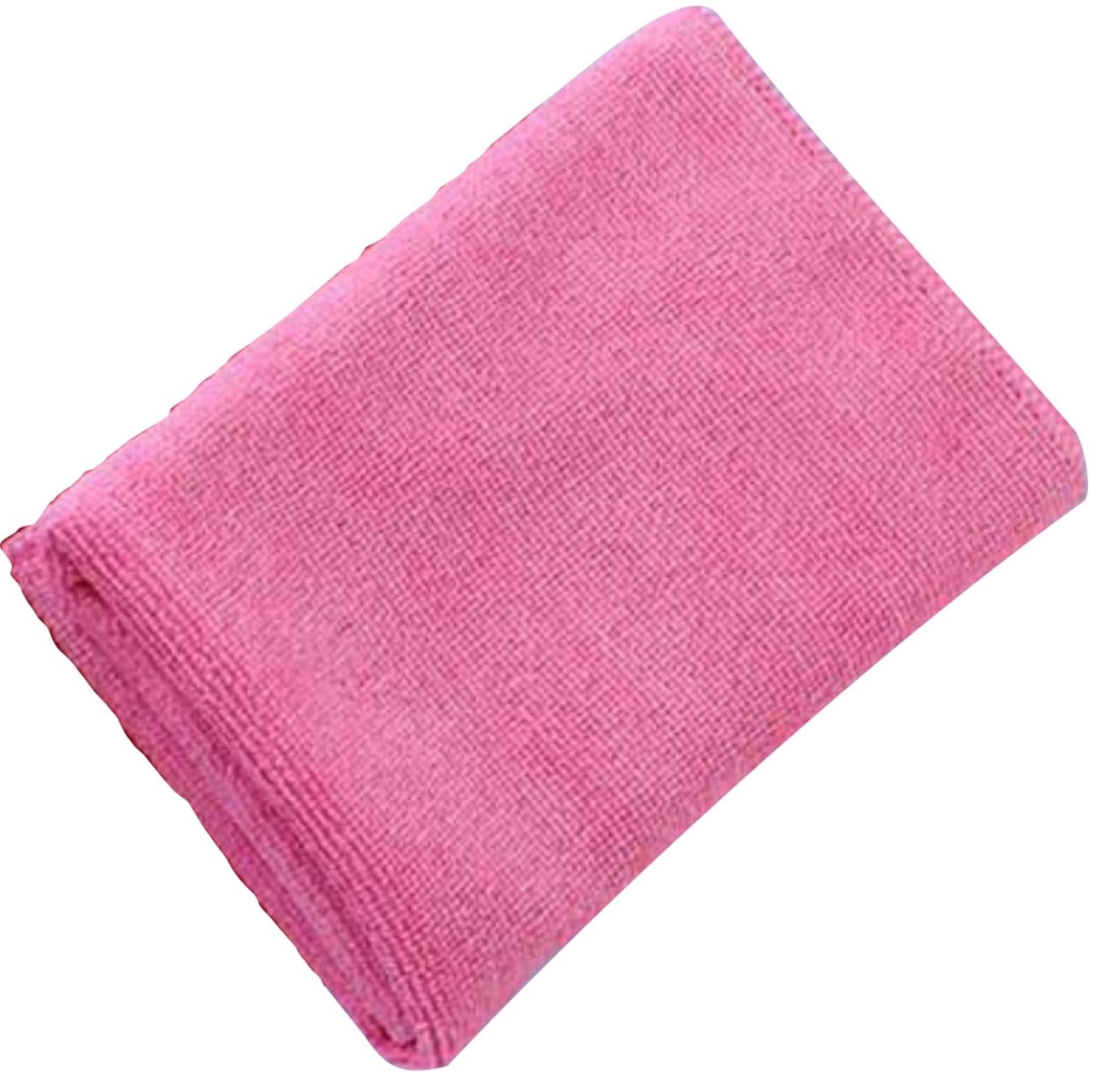 Crab Car Microfiber Towel Edge-Less 40x40cm | 430 GSM Ultra Soft & Absorbent | Lint-Free, Scratch-Free Cleaning Cloth for Car Detailing, Polishing & Drying | Streak-Free Finish